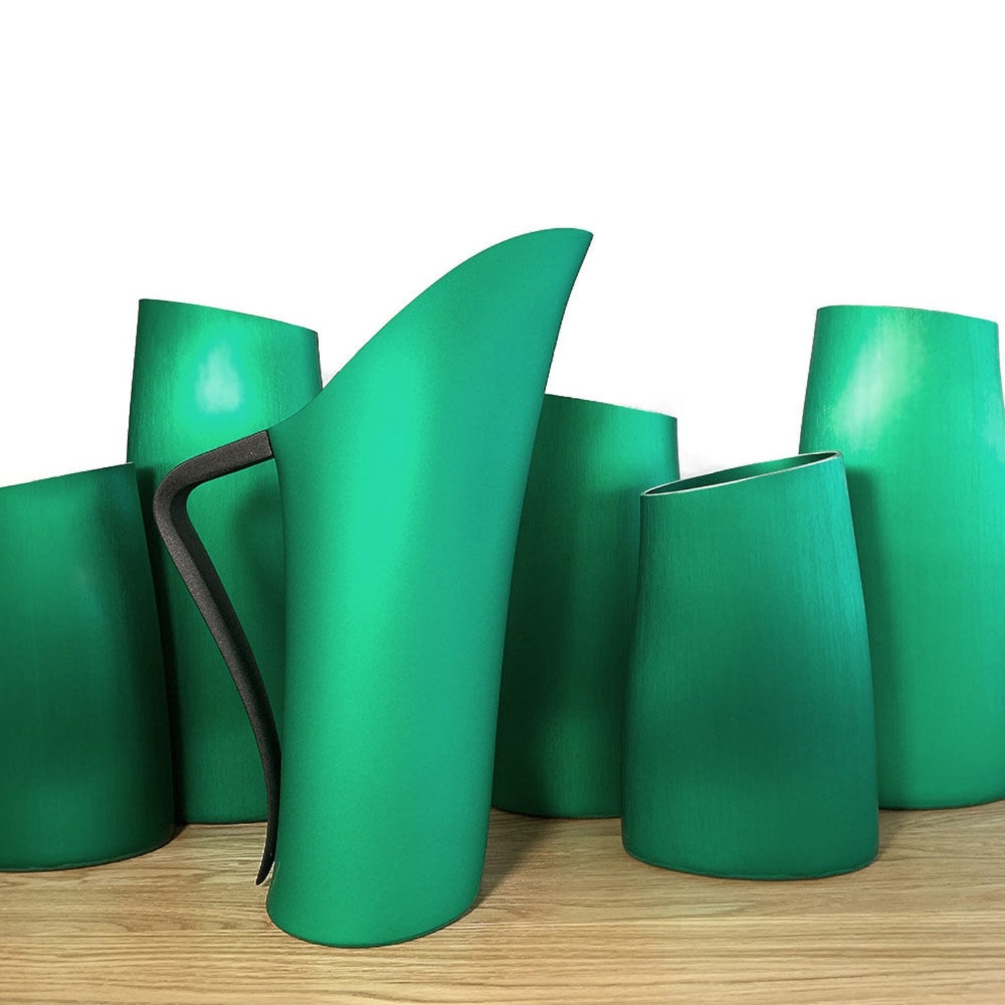 fink | water jug | apple green matte