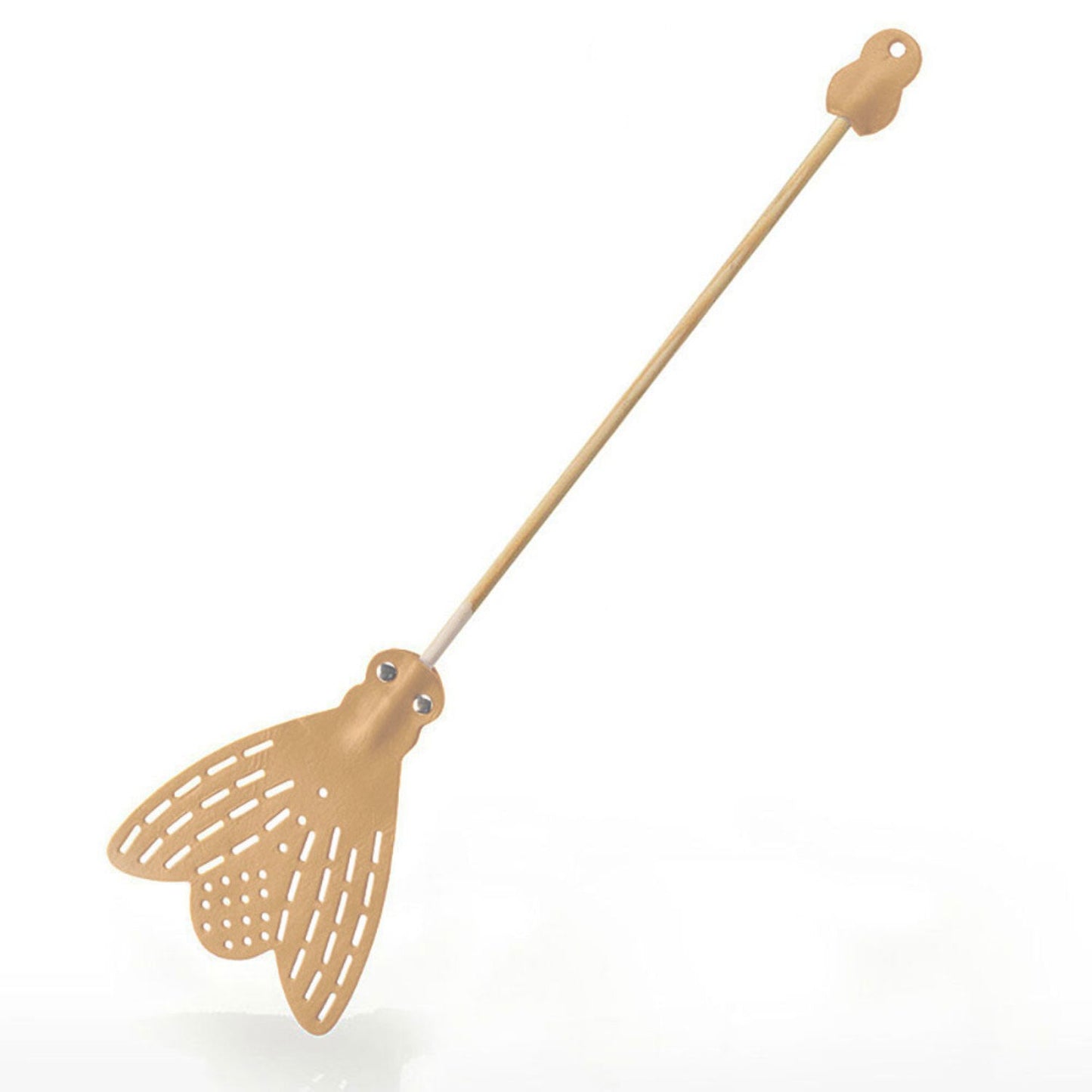 essey | fly fly leather flyswatter | natural - LC