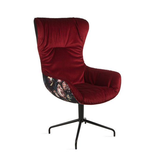 freifrau | leya grand wingback chair | star base | riga theatre + gobelin eden