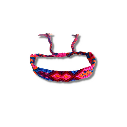 Friendship Woven Bracelet Slide Knot String - Choose Color - Mexico