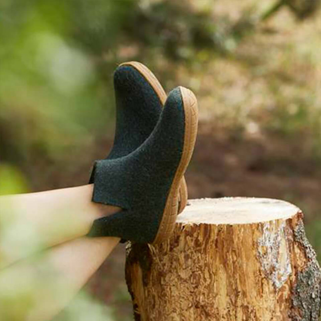 Boot with Natural Rubber Sole