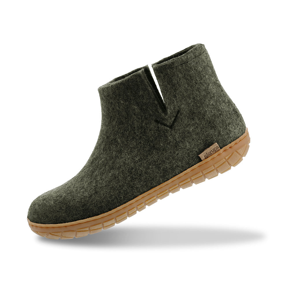 Boot with Natural Rubber Sole
