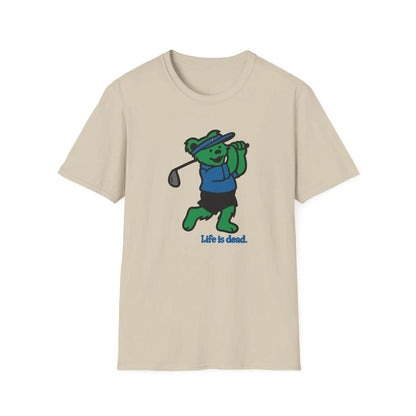 Golfin' Bear - Life is Dead T-Shirt