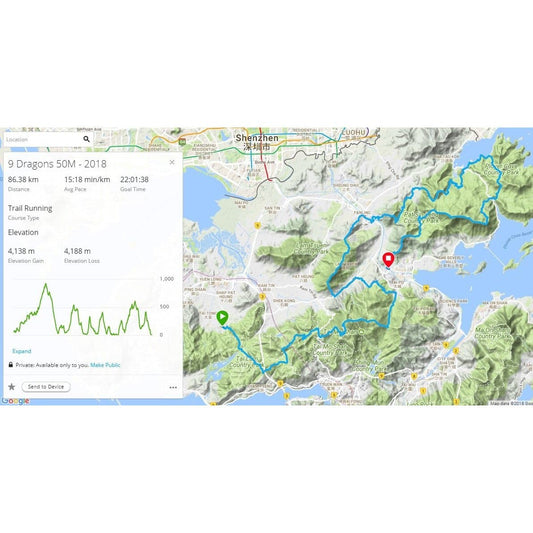 9 Dragons 50 Mile (2018)