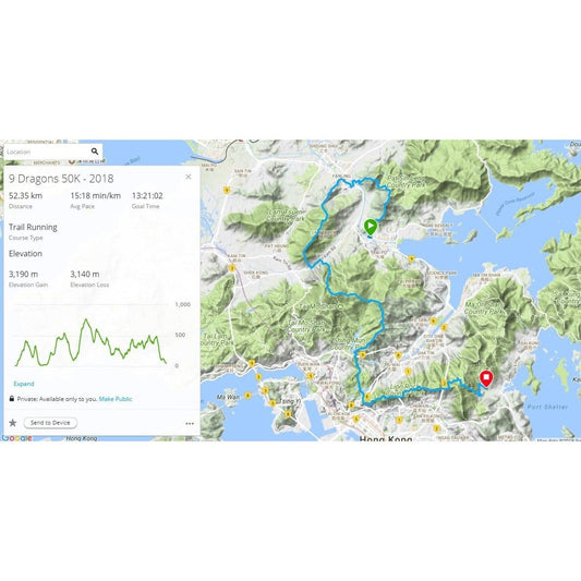 9 Dragons 50KM (2018)
