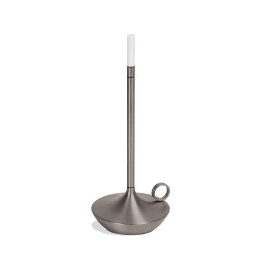 graypants | wick portable table lamp | graphite 26cm