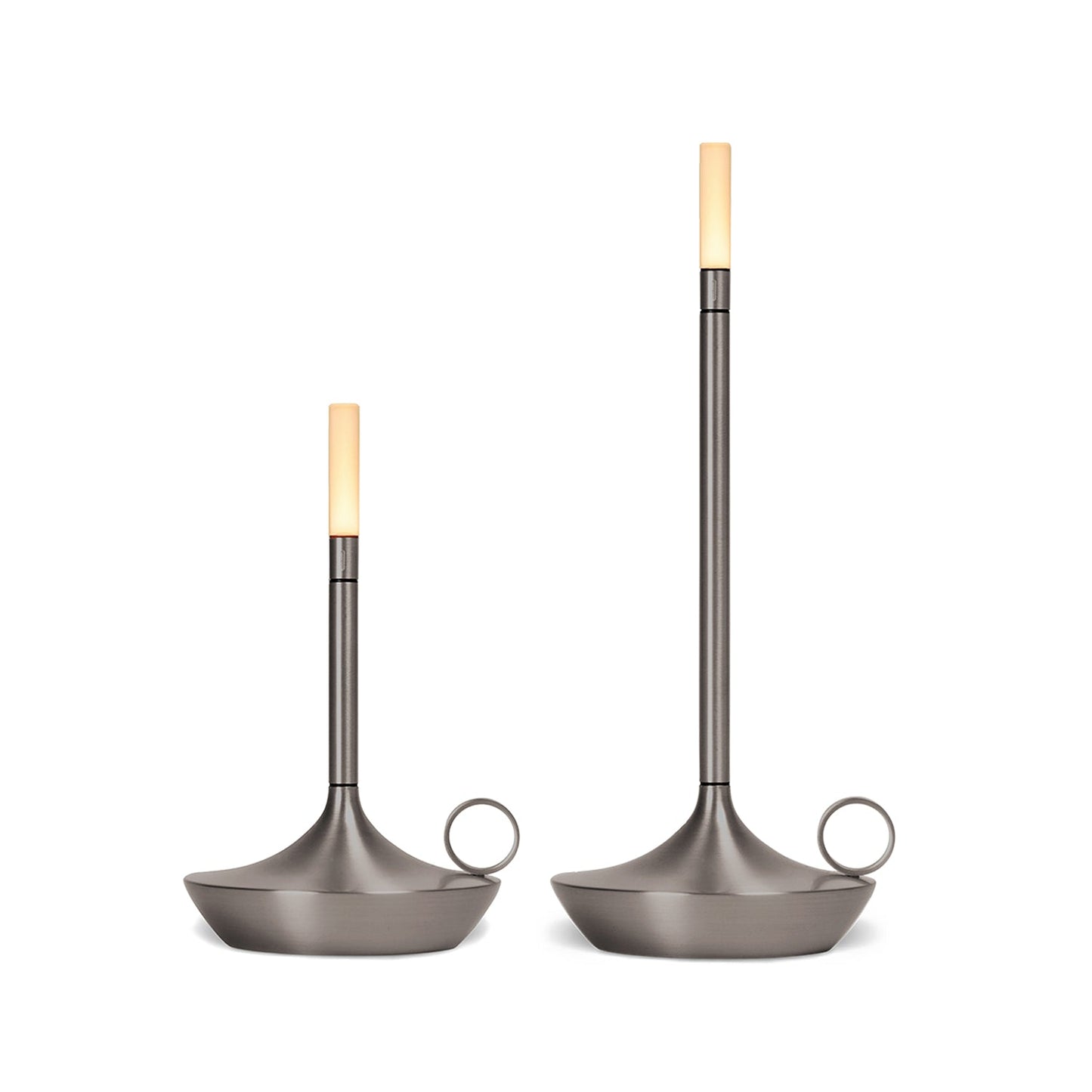 graypants | wick portable table lamp | graphite 26cm