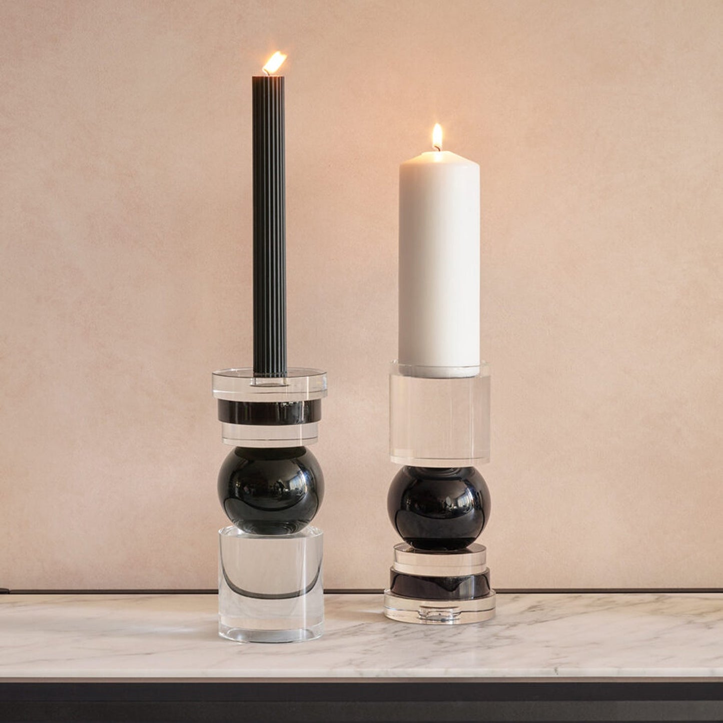 greg natale | blitz crystal candle holder