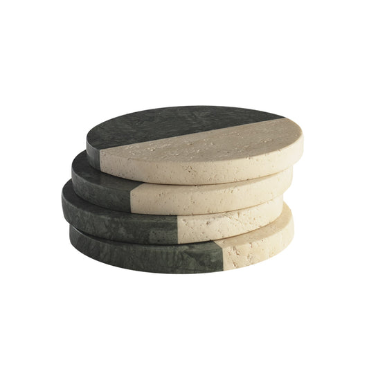 greg natale | polar coaster | foresta + white travertine - DC