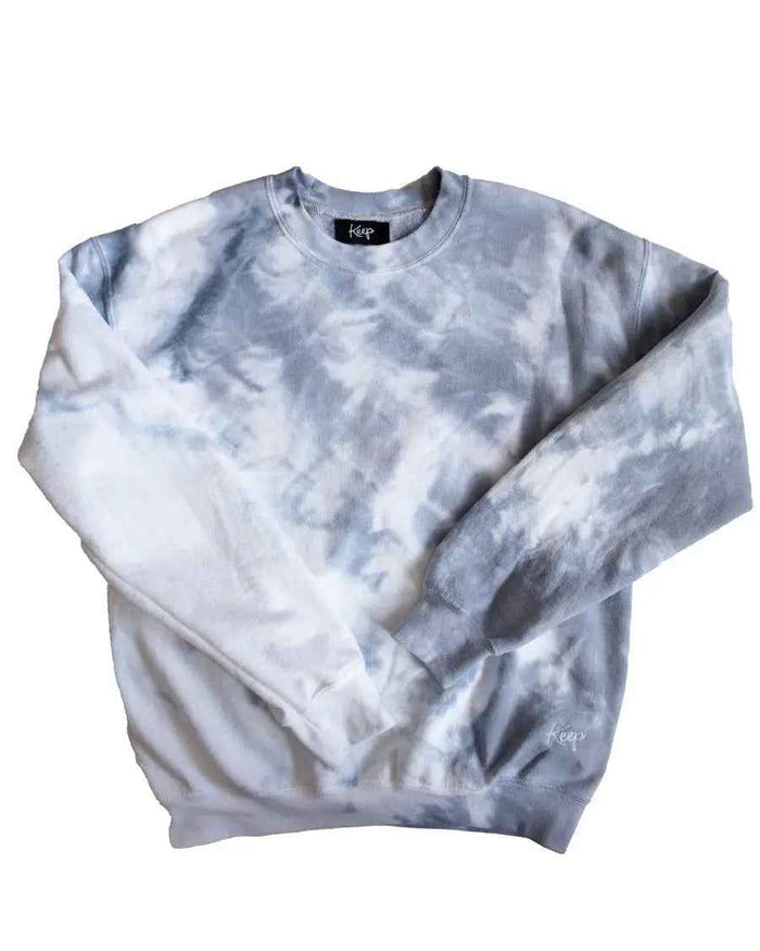 Hand-Dyed Sweatshirt – Morning Fog