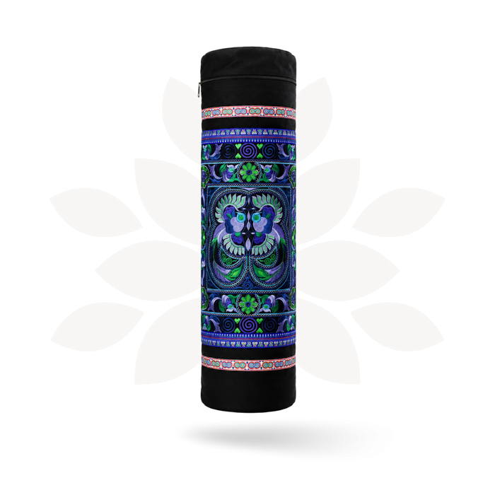Happy Birds Embroidered Hmong Yoga Bag - Thailand