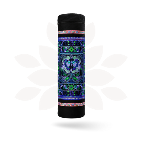 Happy Birds Embroidered Hmong Yoga Bag - Thailand