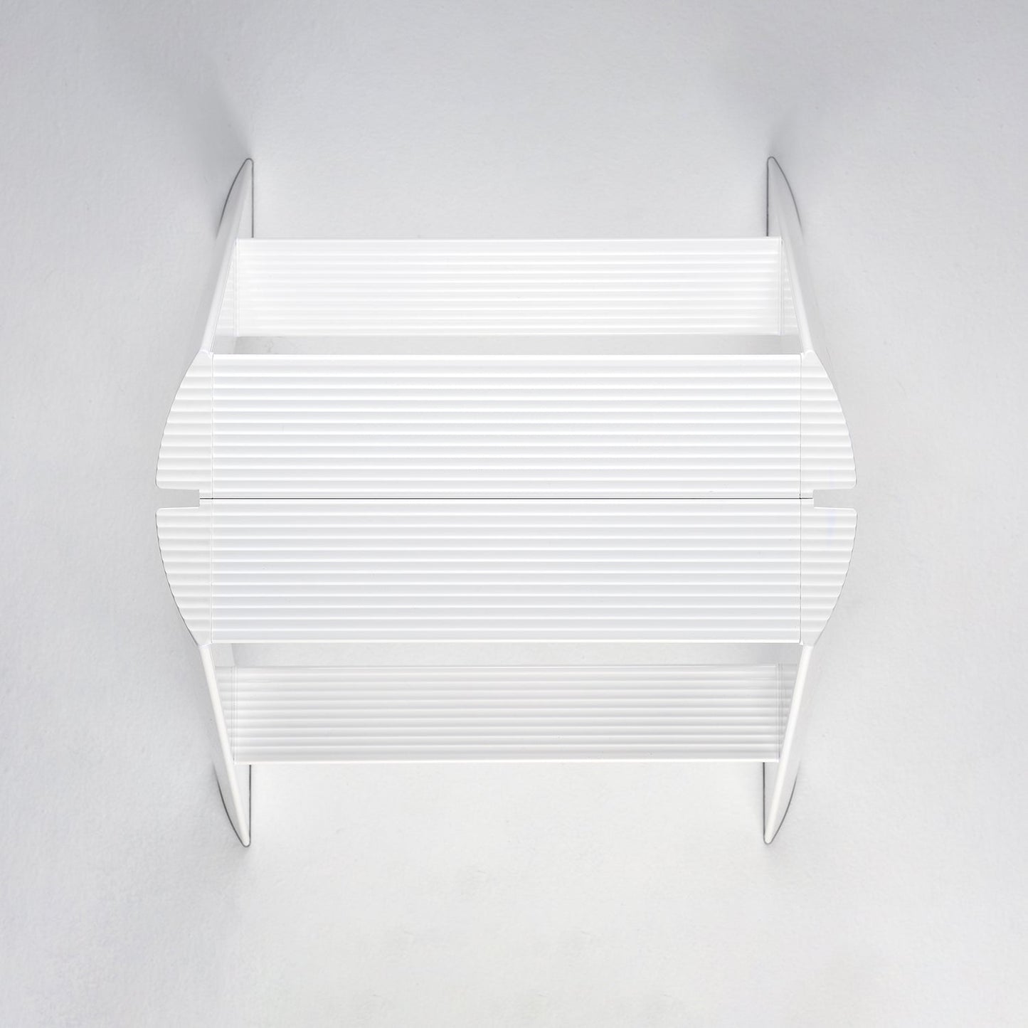 hasegawa | lucano 2 step ladder | white