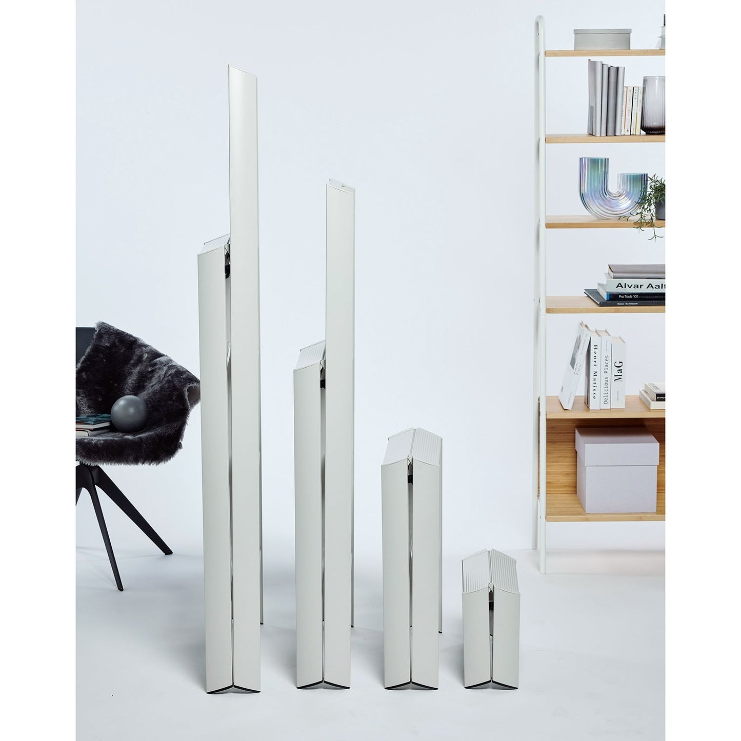 hasegawa | lucano 1 step ladder | crystal grey