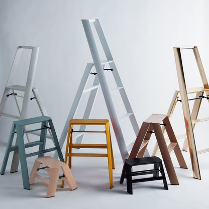 hasegawa | lucano 1 step ladder | black