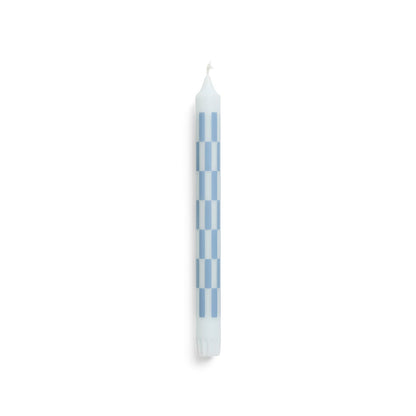 hay | green and blue pattern candle | set of 4