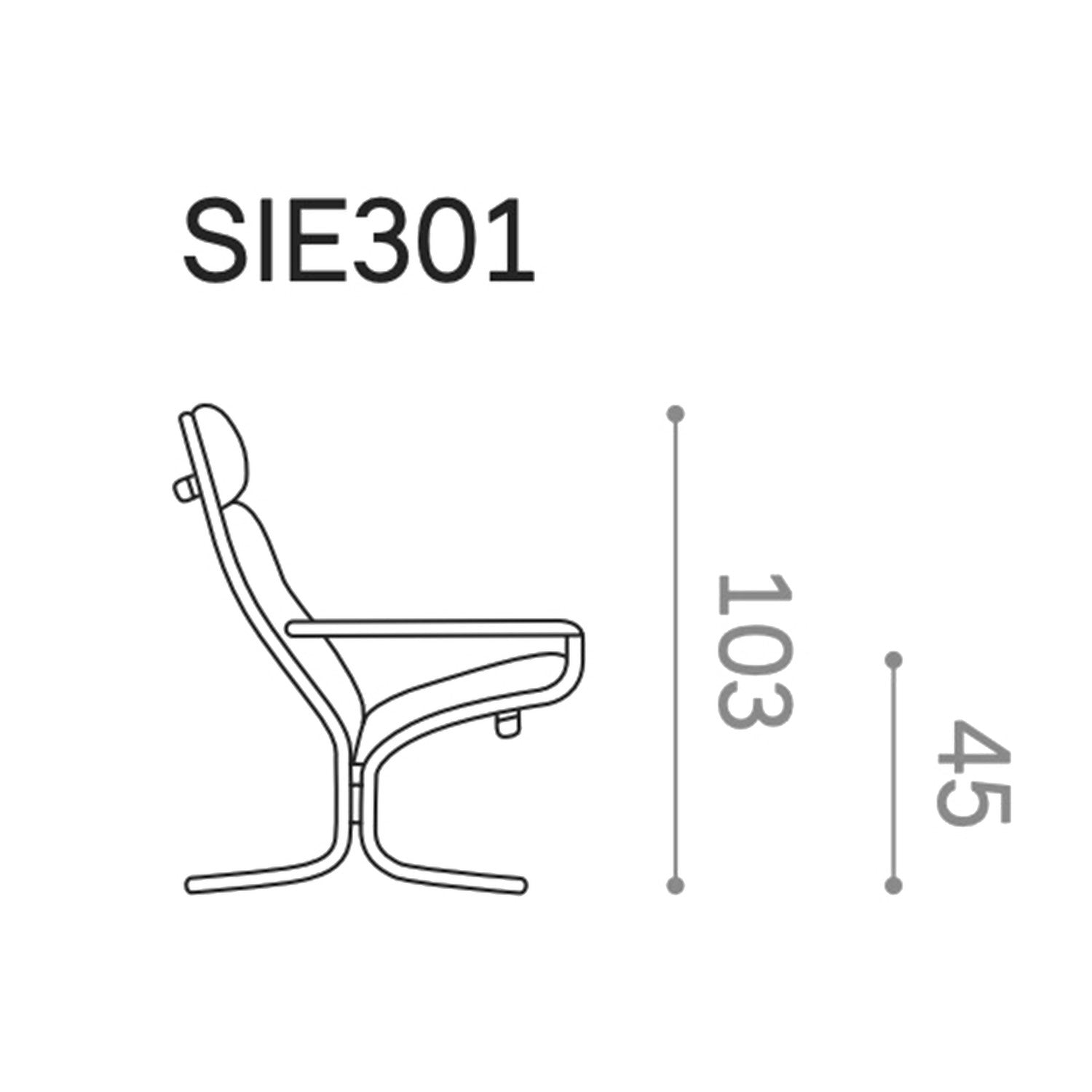hjelle | siesta classic 301 chair | high back with arms | oak + hemsen HA19 leather