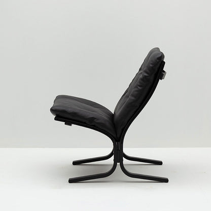 hjelle | siesta classic 302 chair | low back | black oak + hemsen HA19 leather