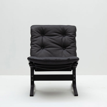 hjelle | siesta classic 302 chair | low back | black oak + hemsen HA19 leather