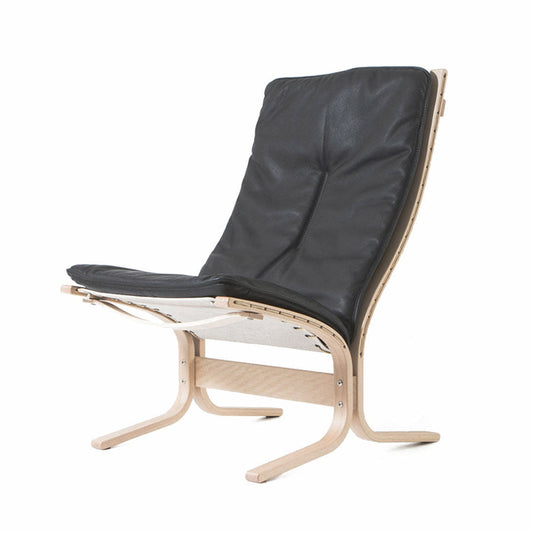 hjelle | siesta fiora 305 chair | high back | oak + hemsen HA19 leather