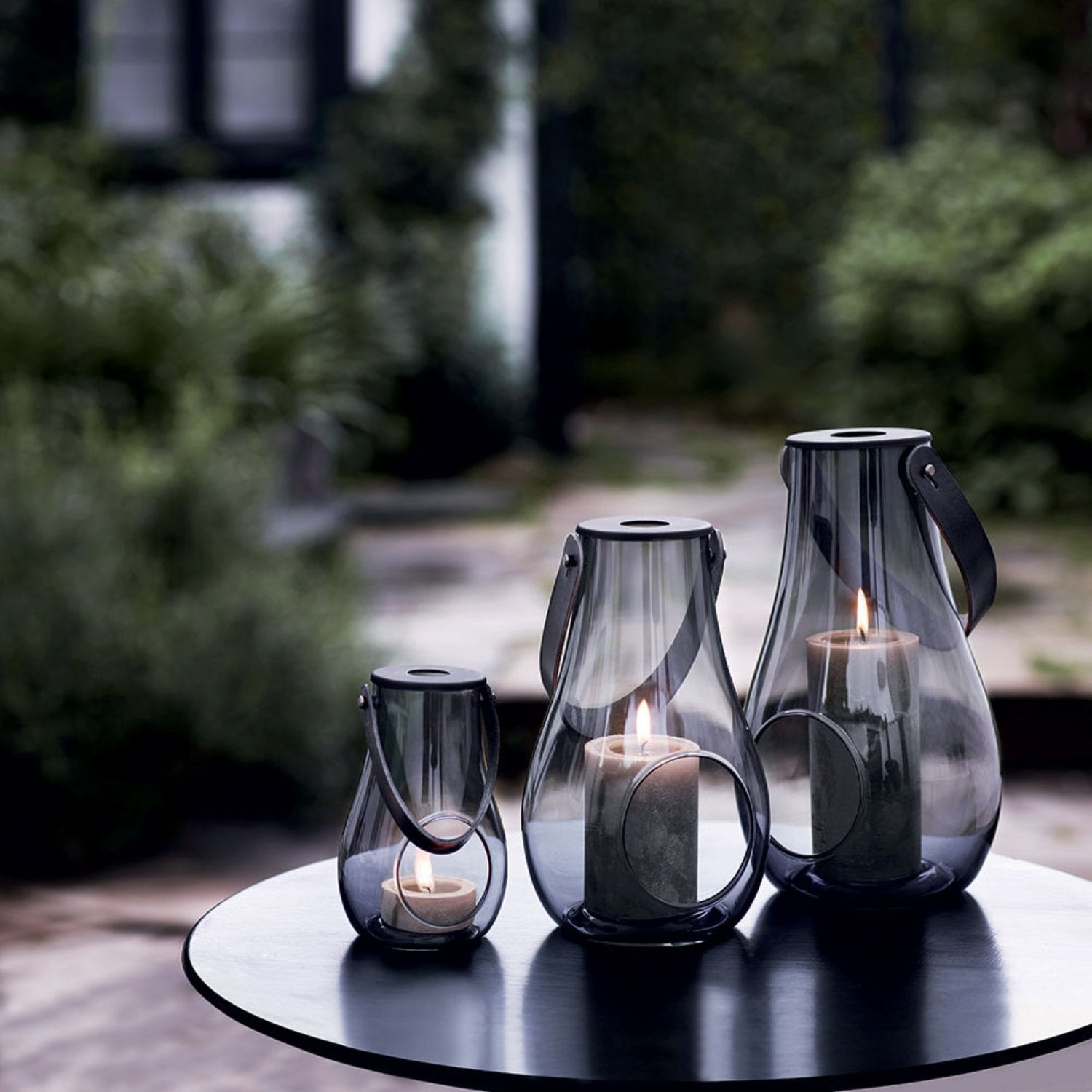 holmegaard | design with light lantern | smoke 29cm - LC