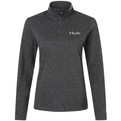 HUK Women's Coldfront+ Quarter-Zip Pullover