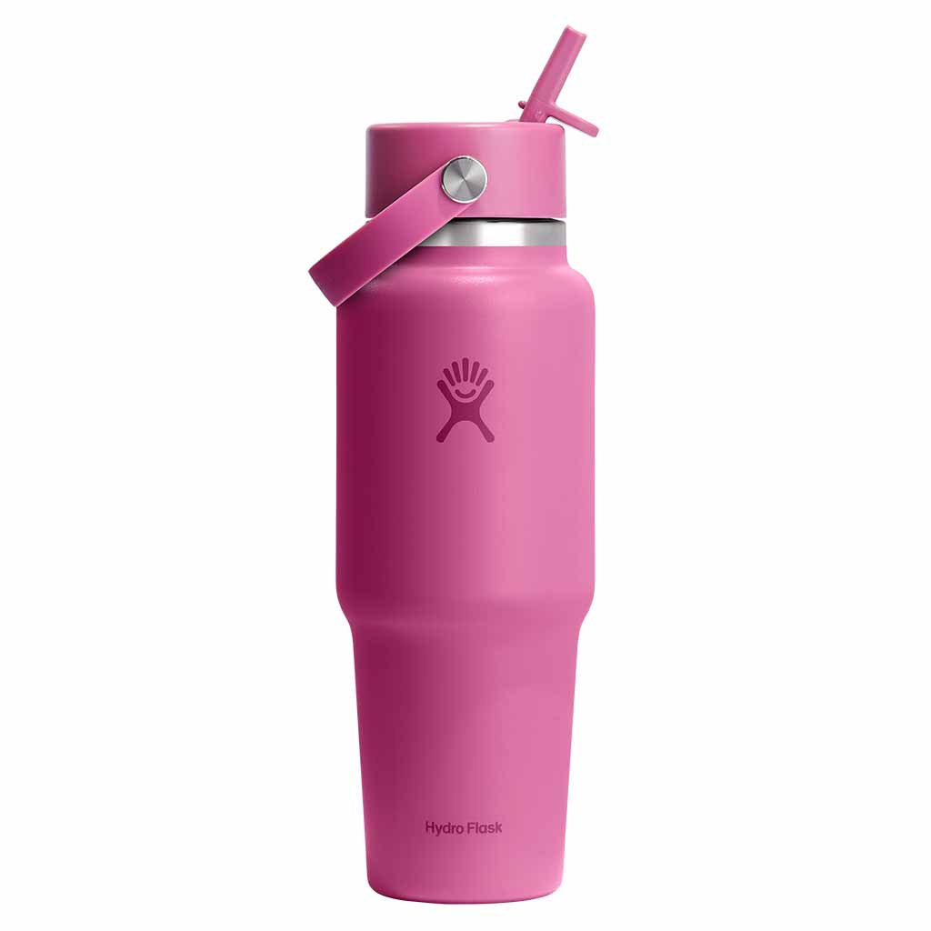 32 oz Wide Flex Straw Travel Bottle