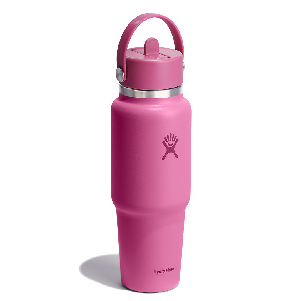 32 oz Wide Flex Straw Travel Bottle