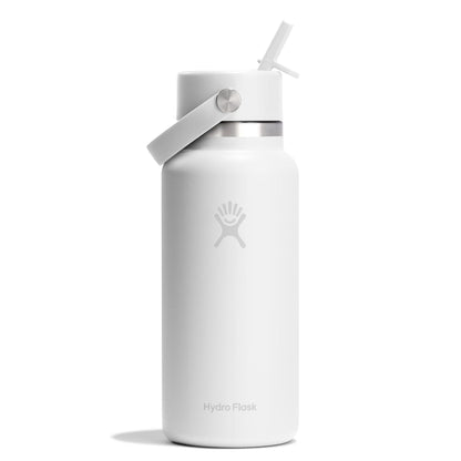 32 oz Wide Mouth w/ Flex Straw Cap