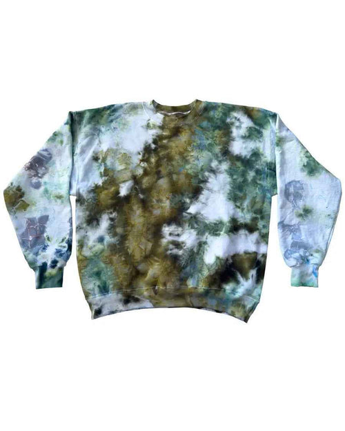 Ice-Dyed 90/10 Sweatshirt – Tree Moss