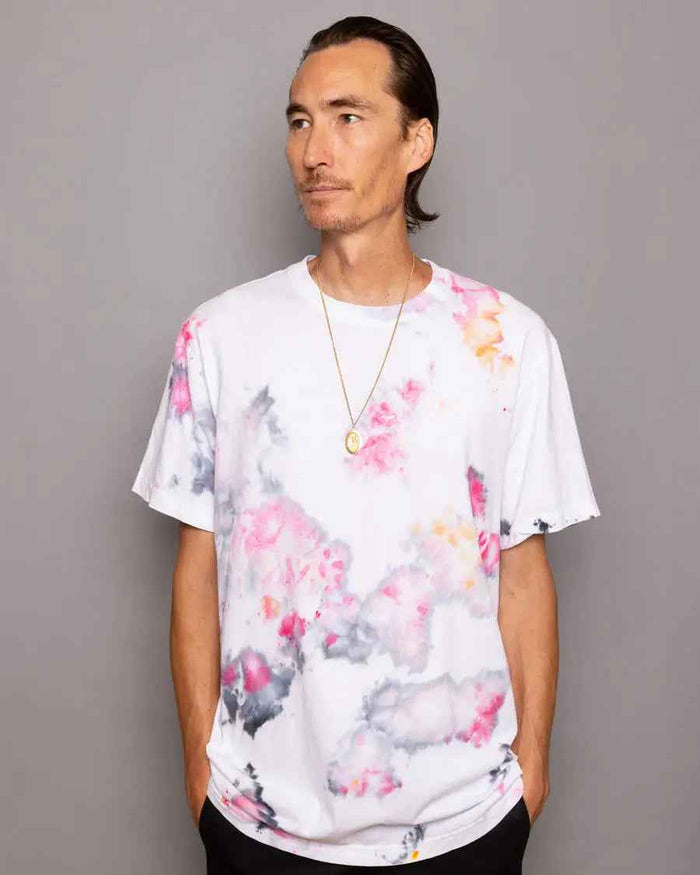 Ice-Dyed 90s Tee – Fire