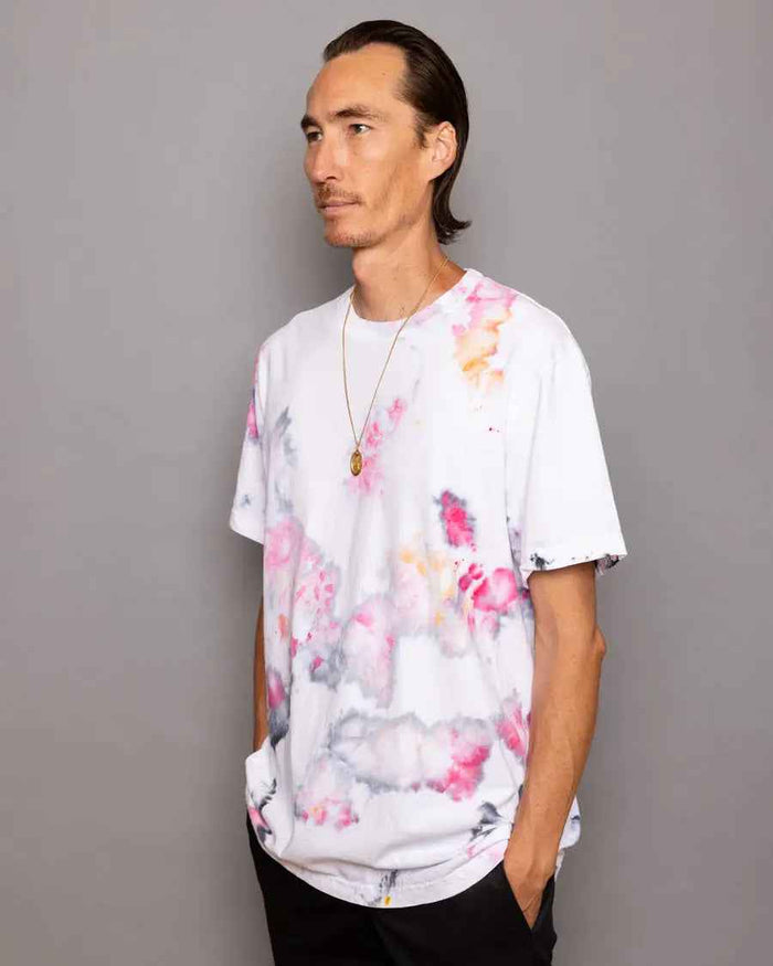 Ice-Dyed 90s Tee – Fire