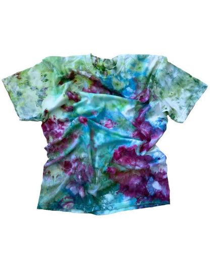 Ice-Dyed T-Shirt – Psychedelic Garden