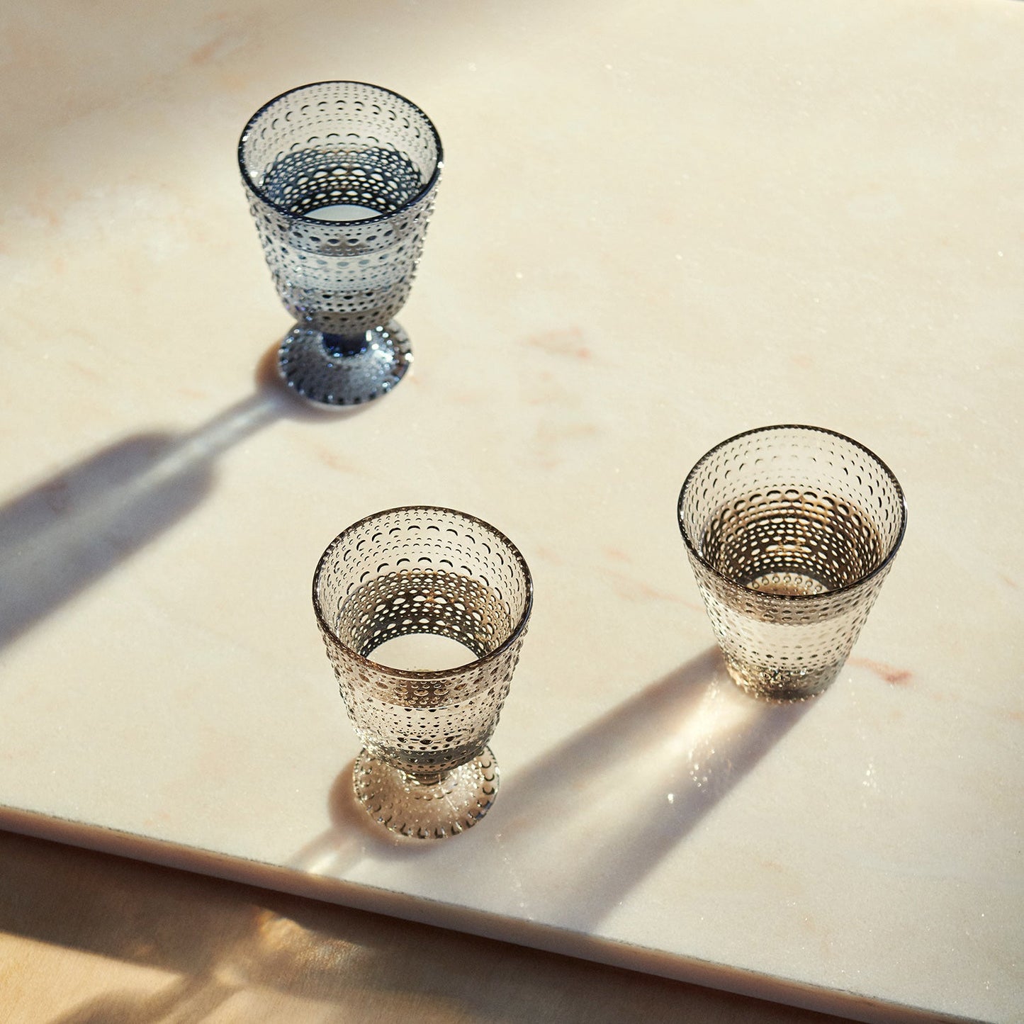 iittala | kastehelmi universal glass | set of 2 | aqua ~ DC
