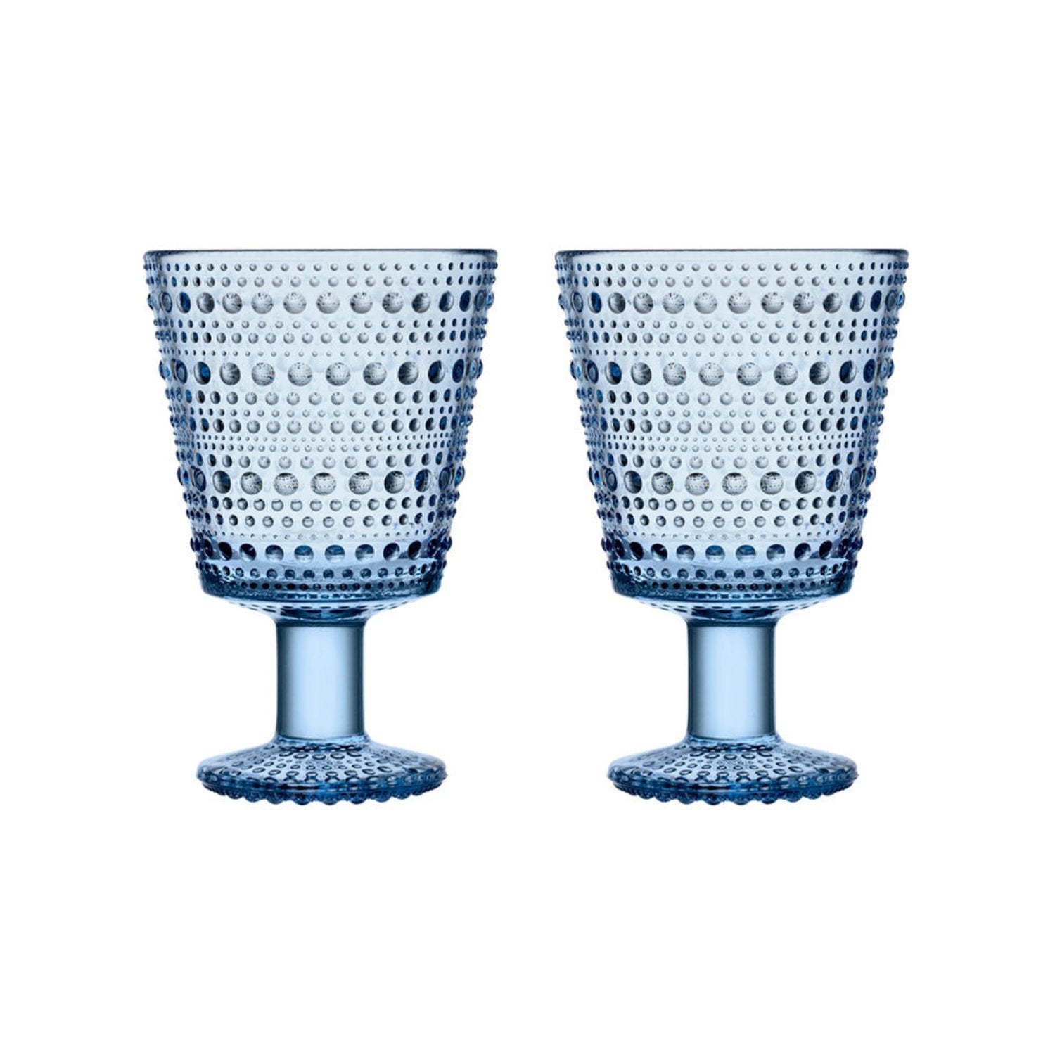 iittala | kastehelmi universal glass | set of 2 | aqua ~ DC