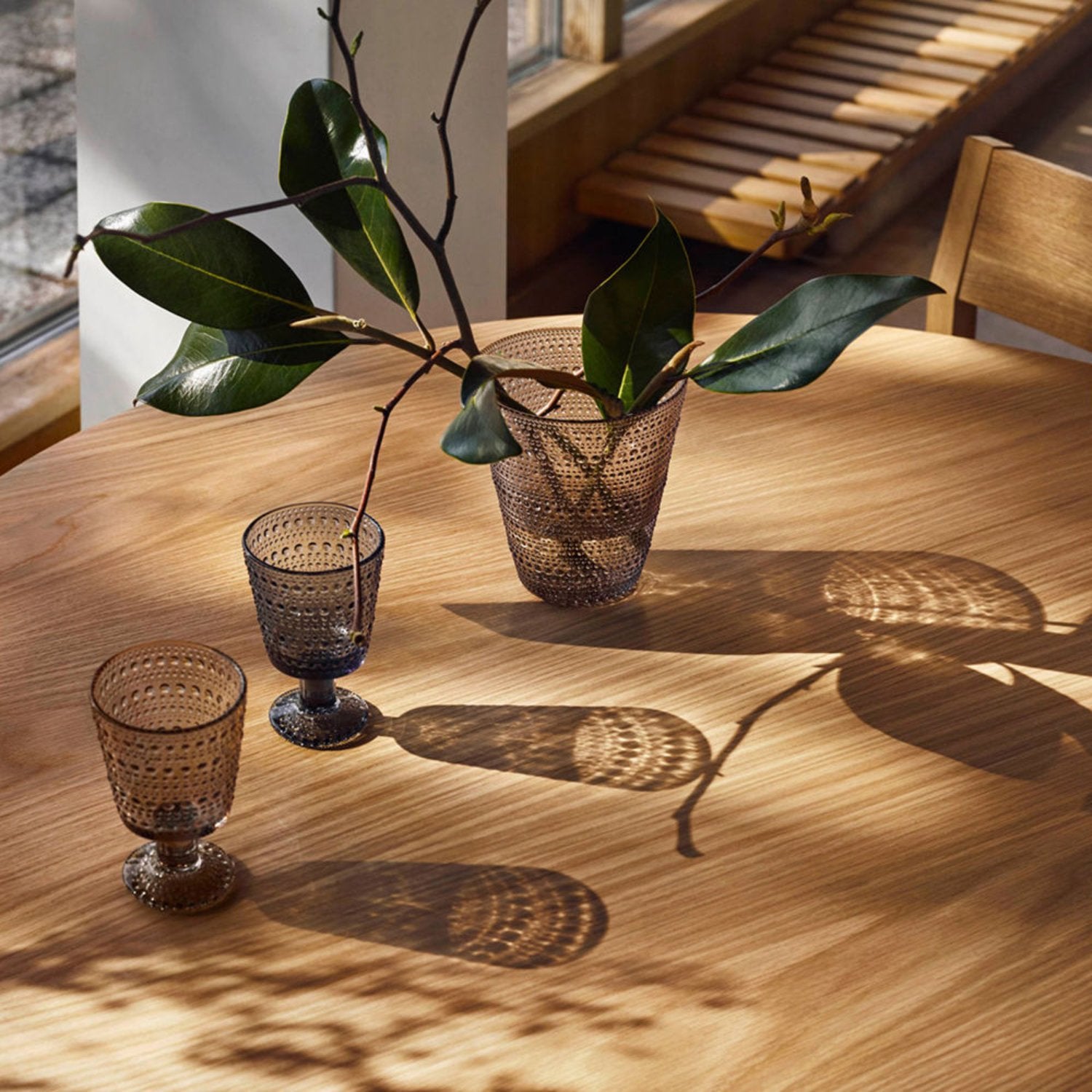iittala | kastehelmi universal glass | set of 2 | linen - LC