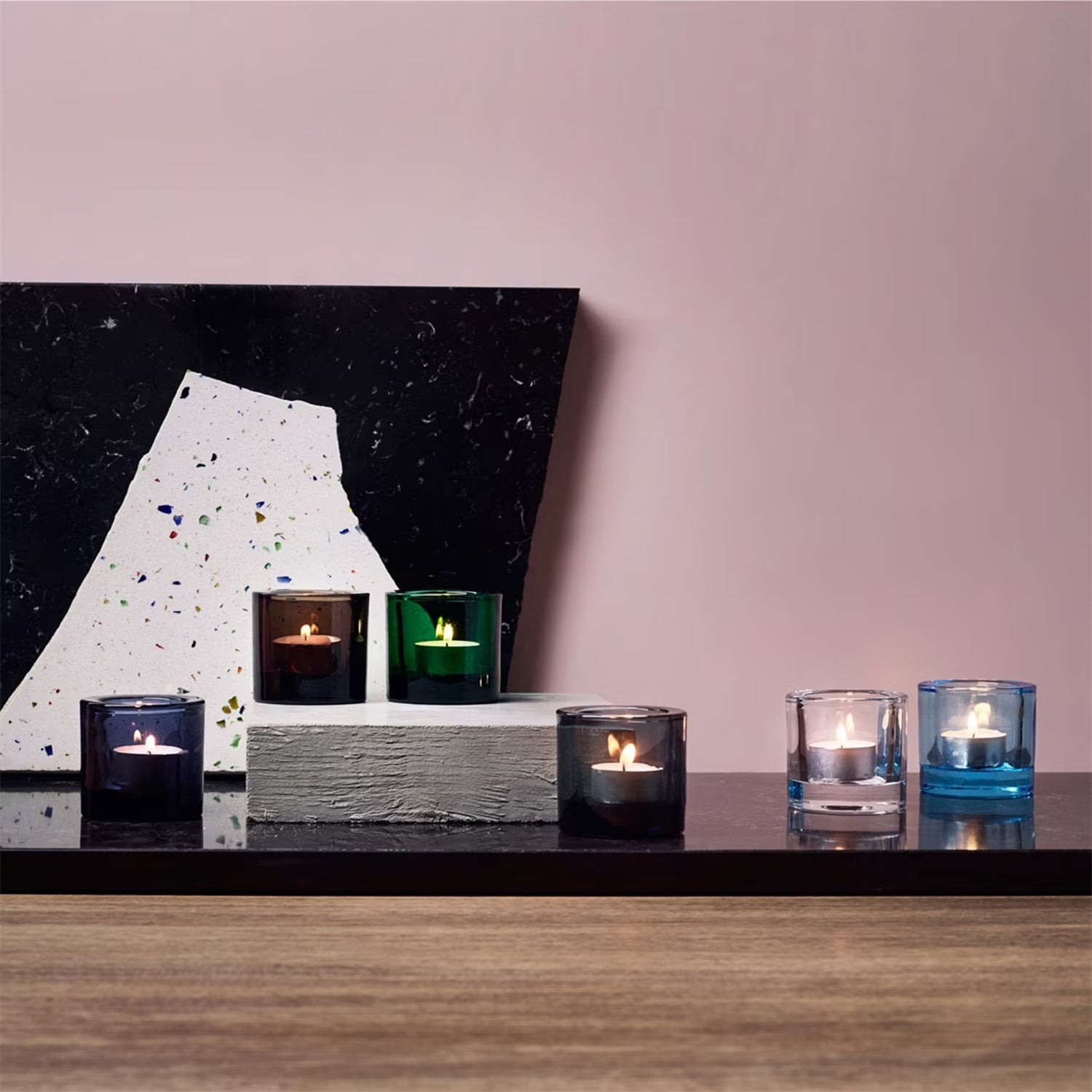 iittala | kivi votive candle holder | clear - DC