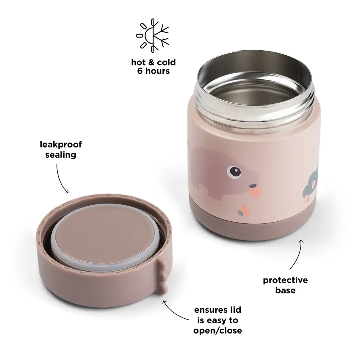 Done By Deer Insulated Food Jar 300ml