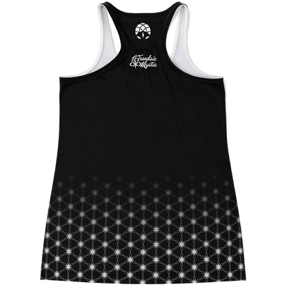 Intrinsic Starseed Flowy Racerback Tank Top | Cosmic Geometry Edition NTrendSic Mystic
