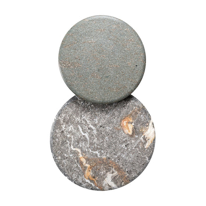 janua | bc 09 basket outdoor coffee table | alps glitter stone + black base