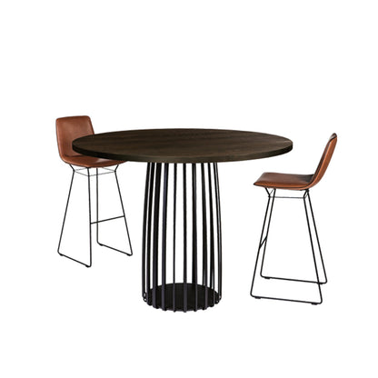 janua | bc 07 basket table high | white smoked oak