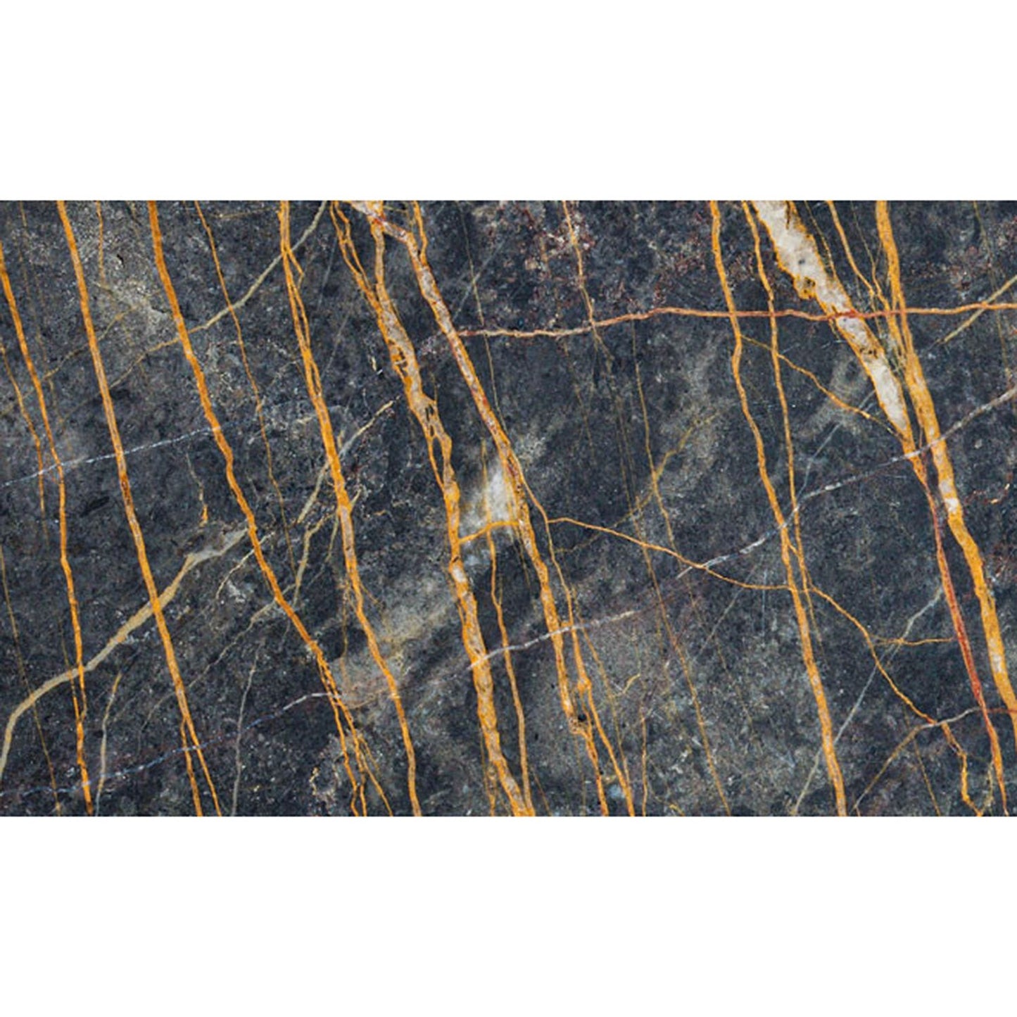 janua | bc 07 basket table round | black and gold limestone + black base 110cm