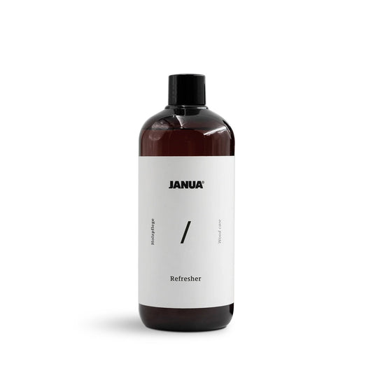 janua | refresher wood care set | charburned black + smoked anthracite