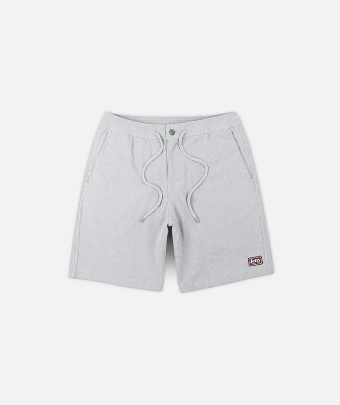 Jetty Men's Fairview Corduroy Walkshort Apparel Jetty Grey Small