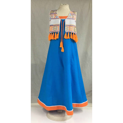 Karen Thai Artisan Embroidered Boho Dress  | Limited Edition