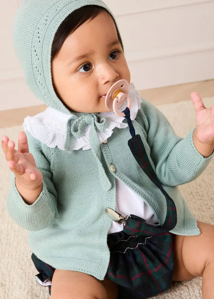 The Kinnerton Tartan Newborn Bloomers Look LOOK from Pepa London