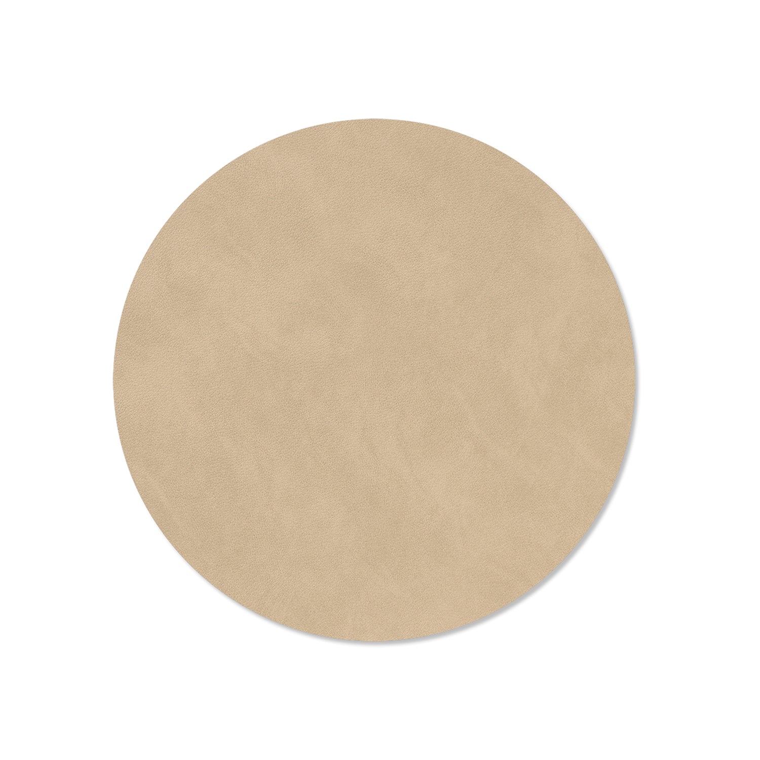 lind dna | table mat | circle medium | nupo sand