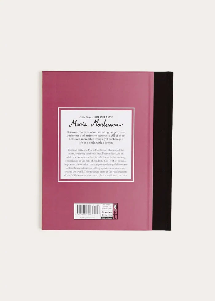 Little People, Big Dreams Maria Montessori Book BOOKS from Pepa London