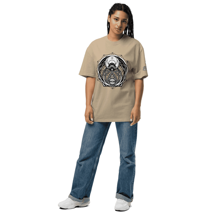 Magus Medallion | Oversized Faded T-Shirt