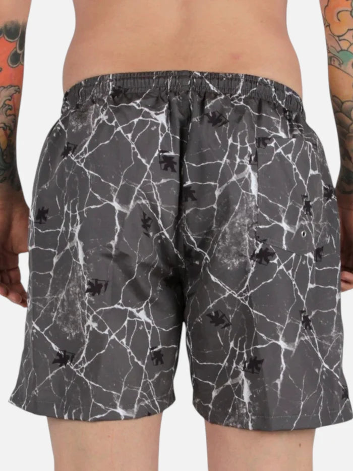 Malla Gotcha Cracked Niño Gris
